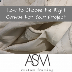 how to choose the right canvas for your project